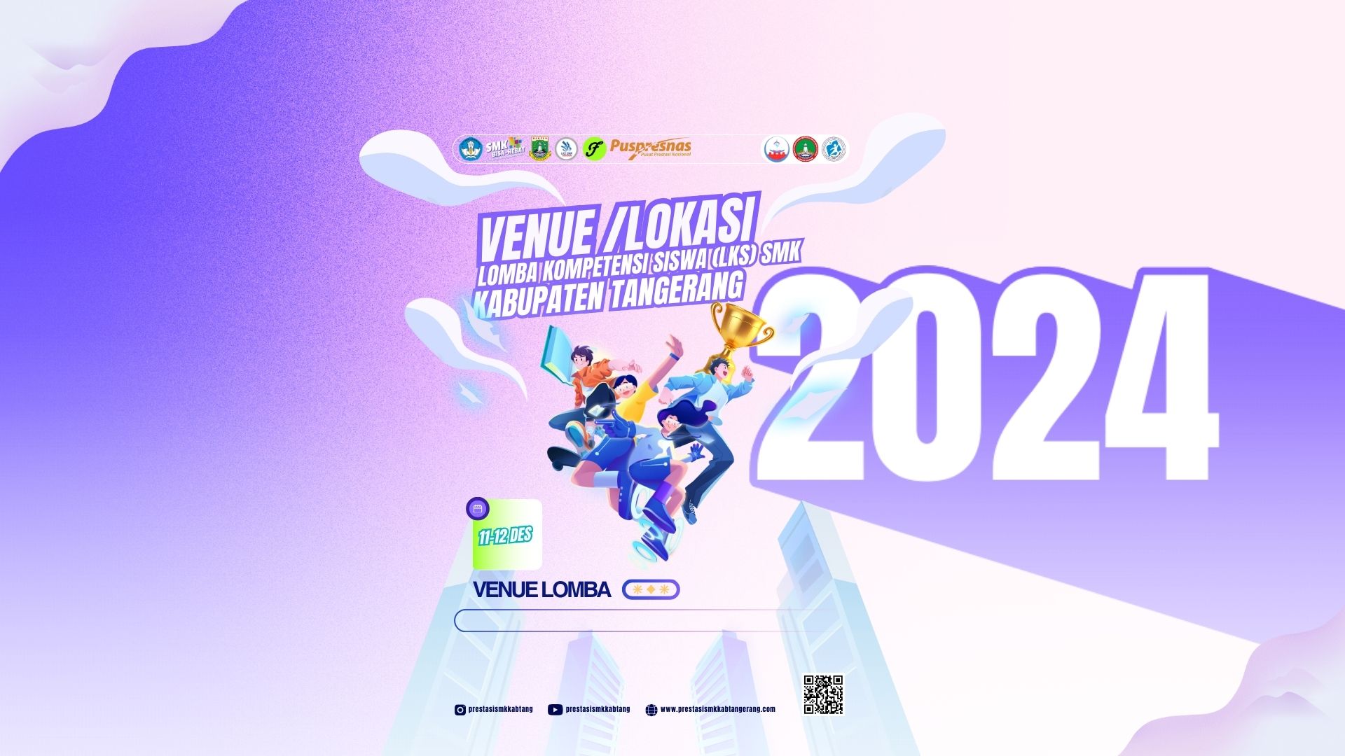Read more about the article Jadwal dan Venue Lomba Kompetensi Siswa (LKS) SMK Kabupaten Tangerang Tahun 2024